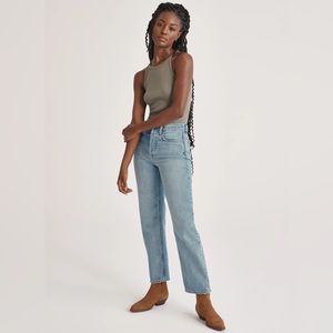 Aritzia Denim Forum Joni High Rise Loose 29L, Blondie Bleu